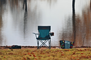 A comfortable chair for enjoying beautiful nature