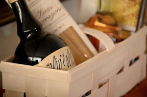 A gift basket filled with gourmet items like olive oil, and specialty products, perfect for any occasion—ideal for those seeking Gift Baskets For Men