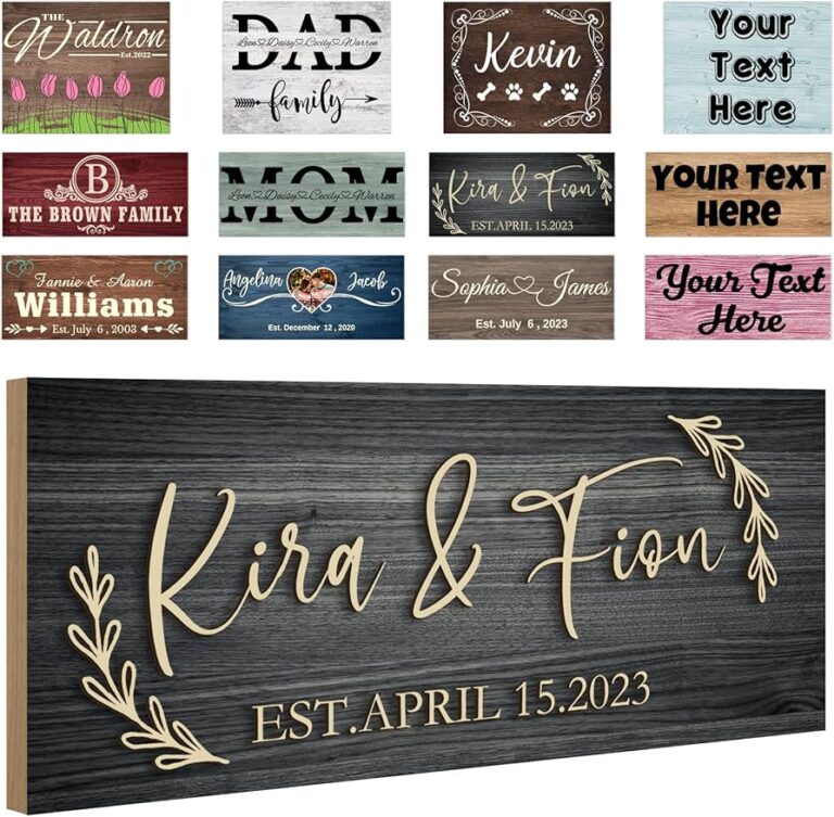 Personalized Home Decor Gifts