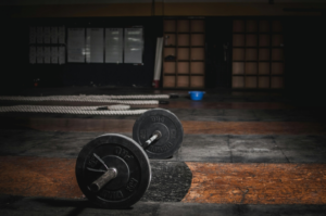 a weight lifted fitness equipment gift for men