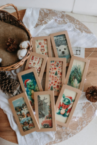 Christmas Card in Picture Frames
