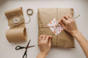 Scissor As Essential Tools and Materials for a Gift Wrapping Flourish