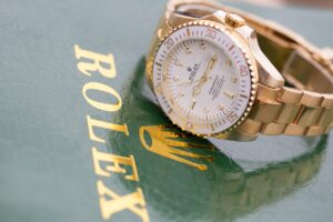 A High-end Watch with golden color: Elegant Expensive Gifts for Women