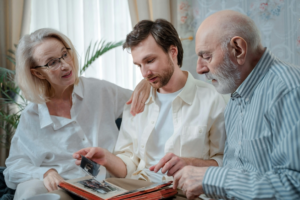 Custom Photo Albums As Christmas Gifts For Grandparents