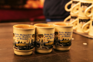 Christmas Market Mugs in Munich, Germany
