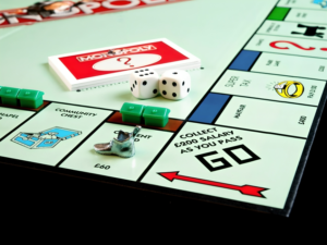 Close Up Photo of Monopoly Board Game
