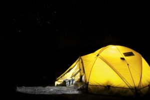 A Yellow Color Tent As Essential Gifts For Outdoorsy Women